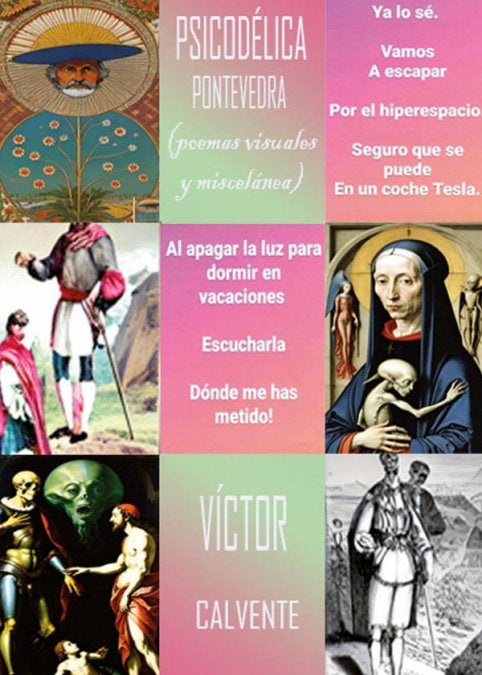 PSICODELICA PONTEVEDRA, de CALVENTE, VICTOR | portada del libro
