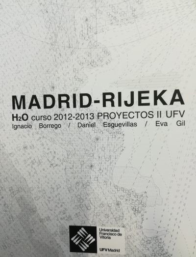 H2O Madrid-Rijeka, de Borrego Gómez-Pallete, Ignacio | portada del libro