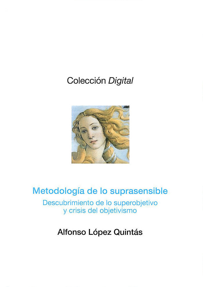 Metodología de lo suprasensible, de López Quintás, Alfonso | portada del libro