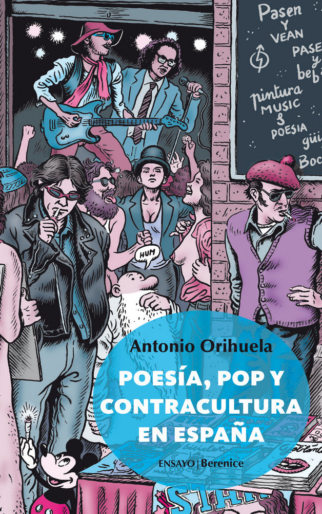 Poesía, pop y contracultura en España, de Orihuela, Antonio | portada del libro