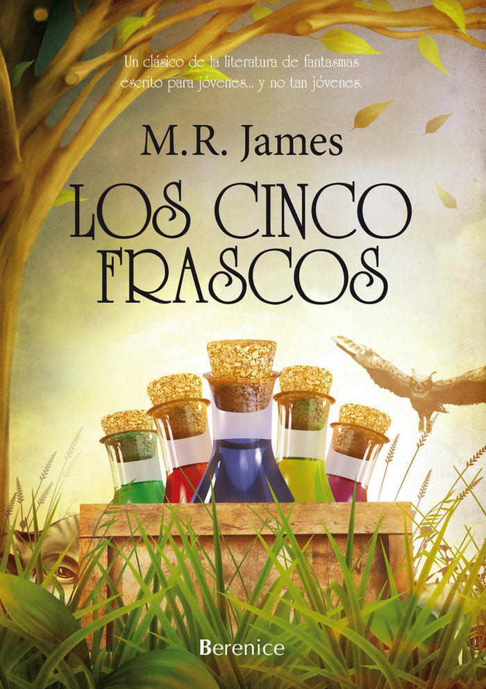 Los cinco frascos, de James, M.R. | portada del libro