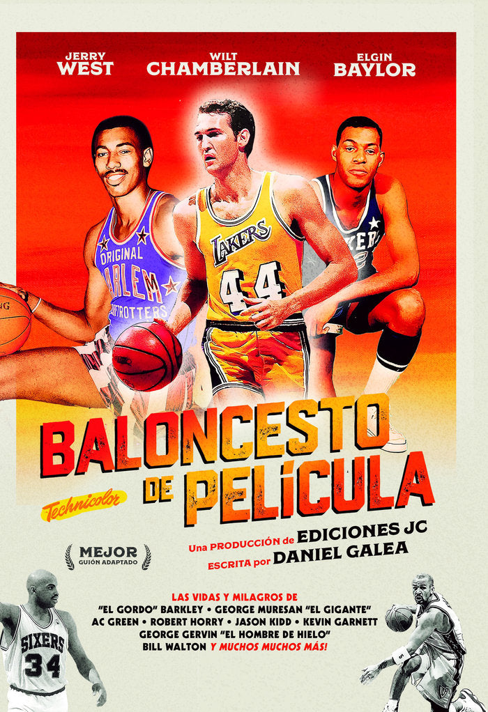 Baloncesto de película, de Galea Monreal, Daniel | portada del libro