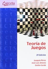 Teoría de juegos 2ª edición, de Pérez Navarro | portada del libro