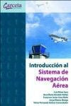 Introducción al sistema de navegación aérea, de Pérez Sanz | portada del libro