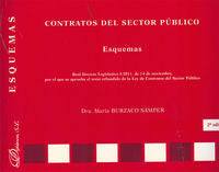 Contratos del Sector Público. Esquemas, de Burzaco Samper | portada del libro