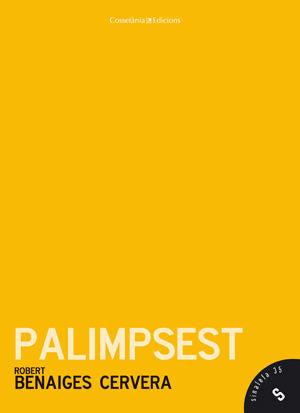 PALIMPSEST, de BENAIGES CERVERA, ROBERT | portada del libro