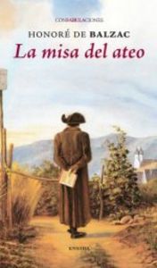 La misa del ateo, de Honoré Balzac | portada del libro