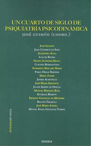 Un cuarto de siglo de Psiquiatría Psicodinámica, de Guimón Ugartechea, José | portada del libro