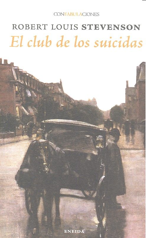 El club de los suicidas, de Stevenson | portada del libro