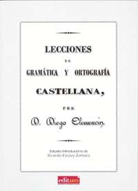 Lecciones de Gramática y Ortografía Castellana, de CLEMENCÃN VIÃ‘AS | portada del libro