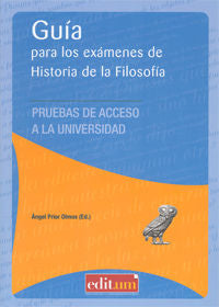 Guía para los Exámenes de Historia de la Filosofía, de PRIOR OLMOS, ÁNGEL | portada del libro