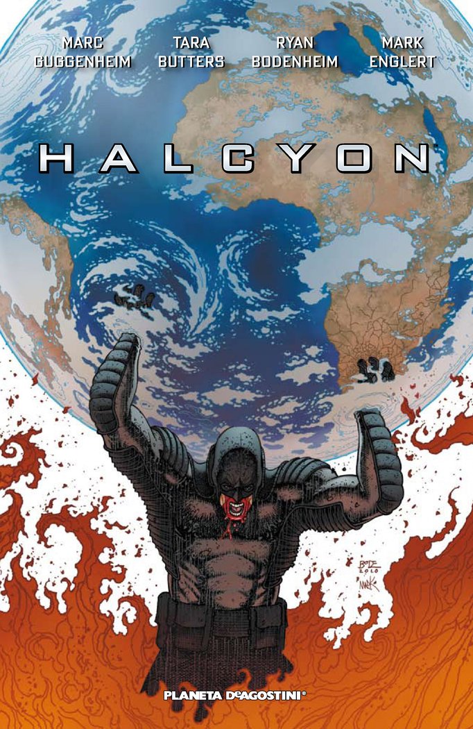 Halcyon, de Guggenheim | portada del libro