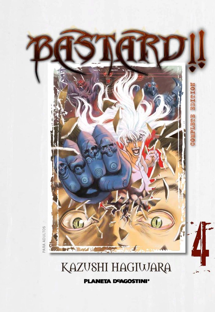 Bastard! Complete Edition nº 04, de Hagiwara, Kazushi | portada del libro