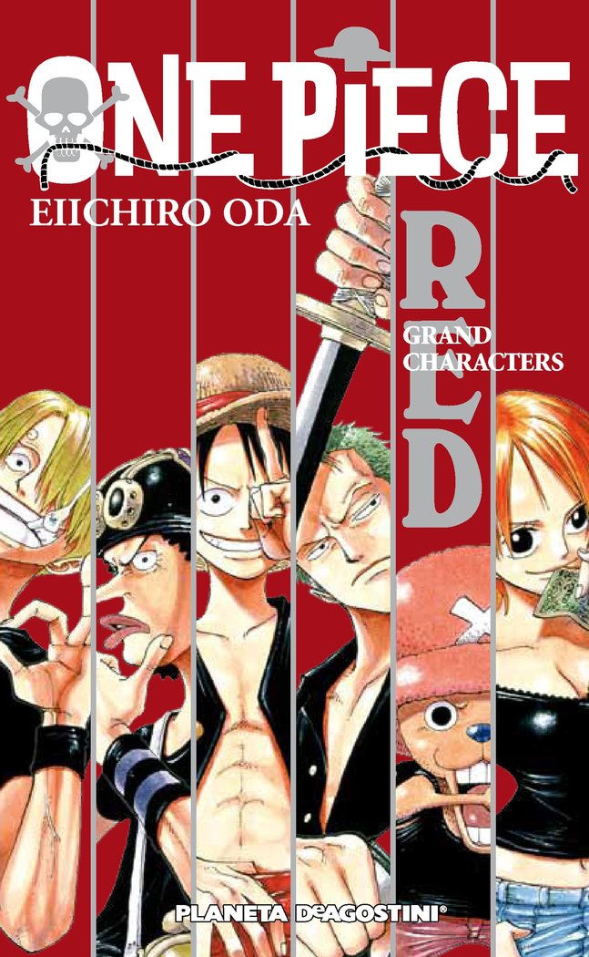 One Piece Guía nº 01 Red, de Oda, Eiichiro | portada del libro