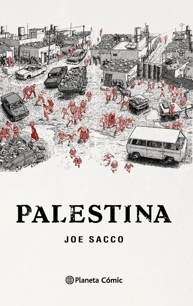 Palestina (Trazado), de Sacco | portada del libro