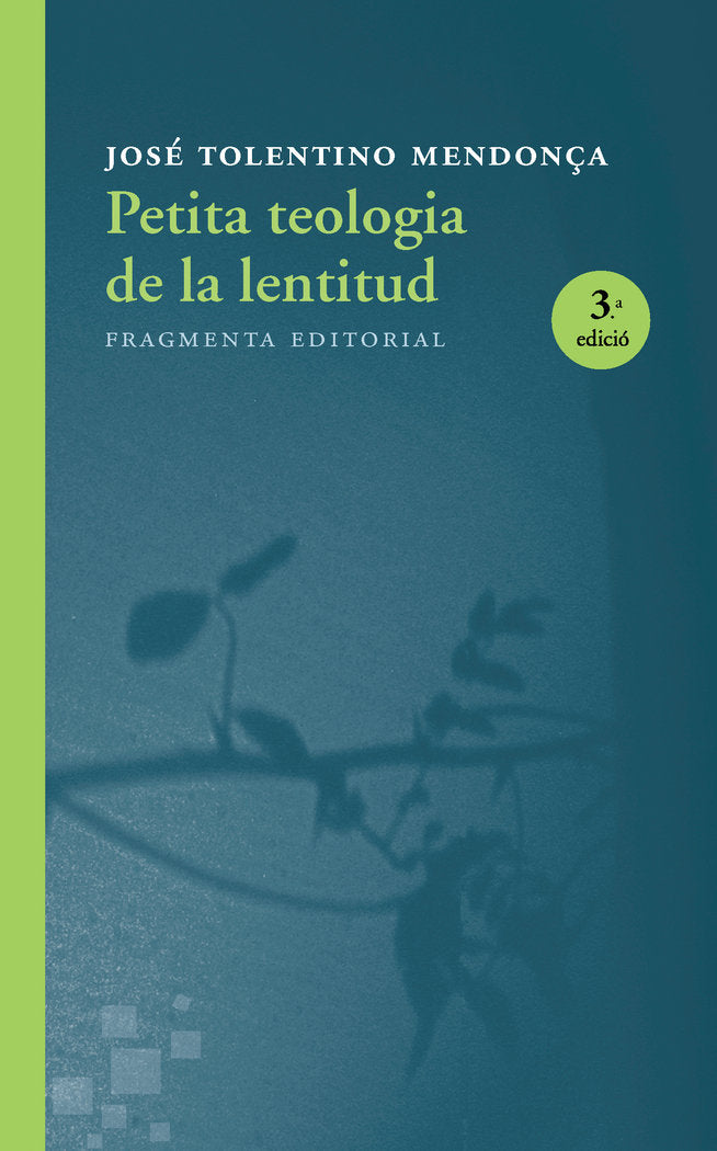 Petita teologia de la lentitud, de Tolentino Mendonça | portada del libro