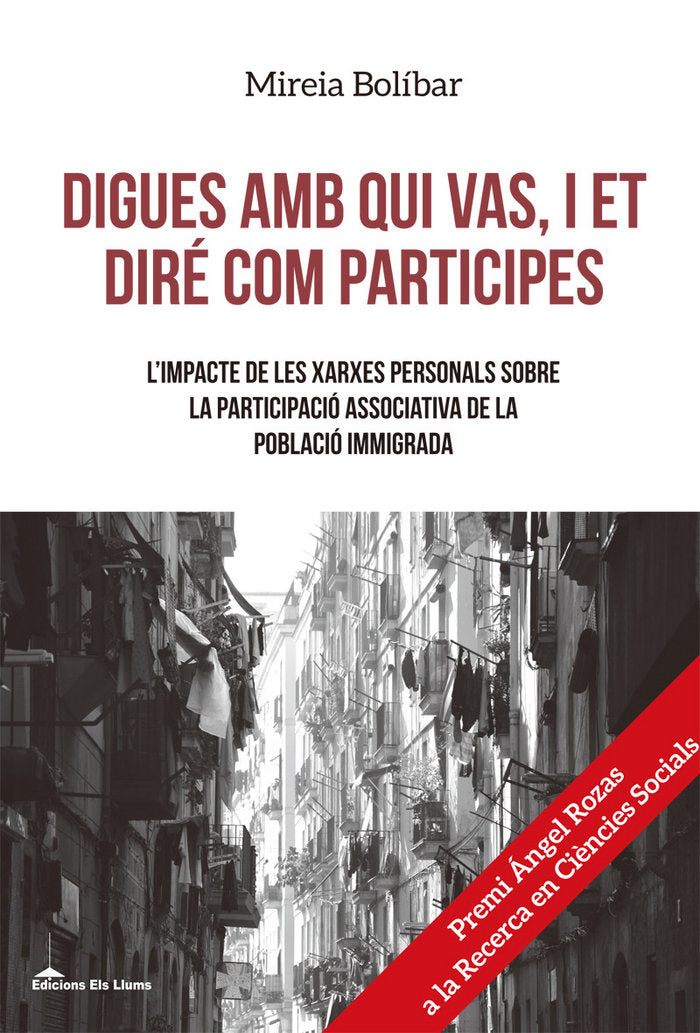 DIGUES AMB QUI VAS, I ET DIRé COM PARTICIPES, de MIREIA BOLíBAR I PLANAS | portada del libro