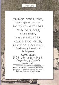 Tratado Odontálgico, de Abadie Legrand | portada del libro