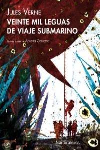 VEINTE MIL LEGUAS DE VIAJE SUMARINO, de Verne | portada del libro