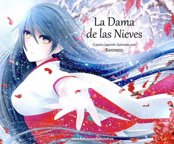 La dama de las nieves, de Kenneos | portada del libro