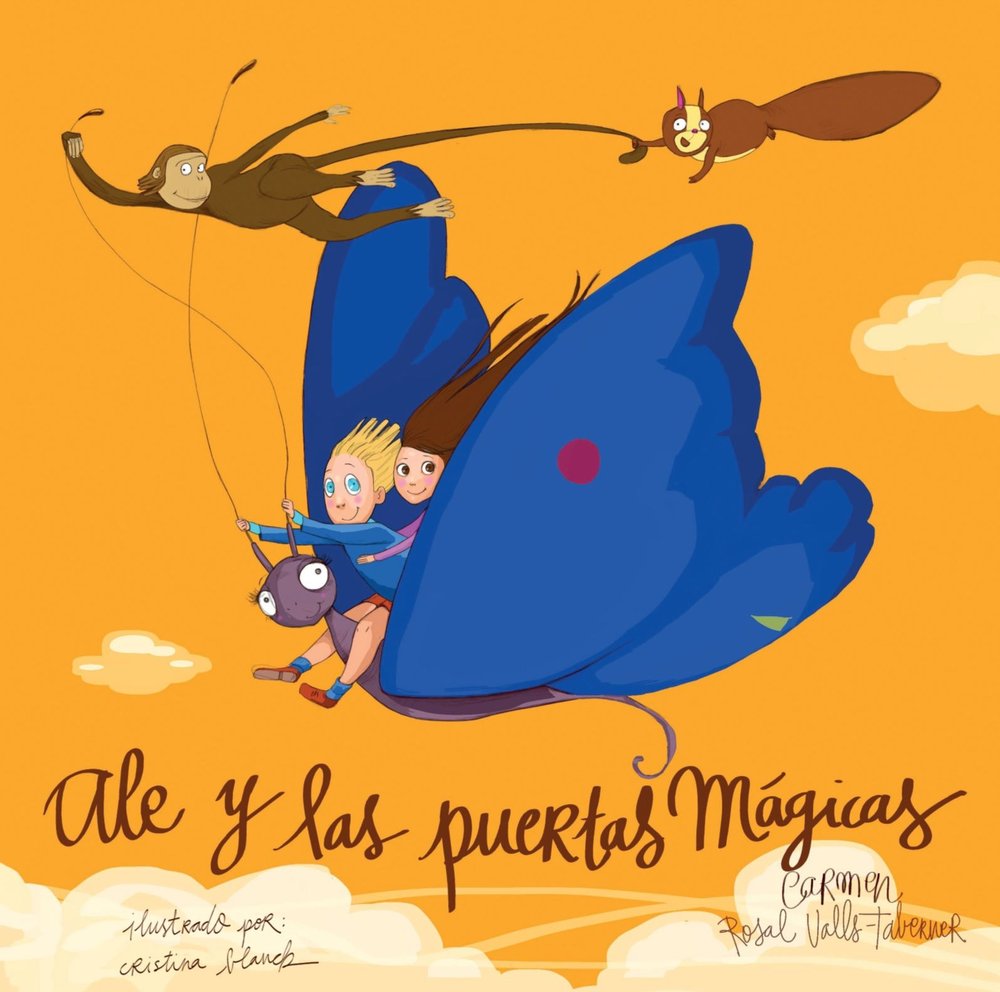 ALE Y LAS PUERTAS MAGICAS, de ROSAL | portada del libro