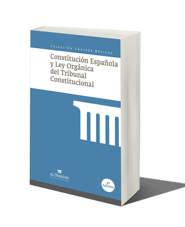 CONSTITUCIóN ESPAñOLA Y LEY ORGáNICA DEL TRIBUNAL CONSTITUCIONAL | portada del libro
