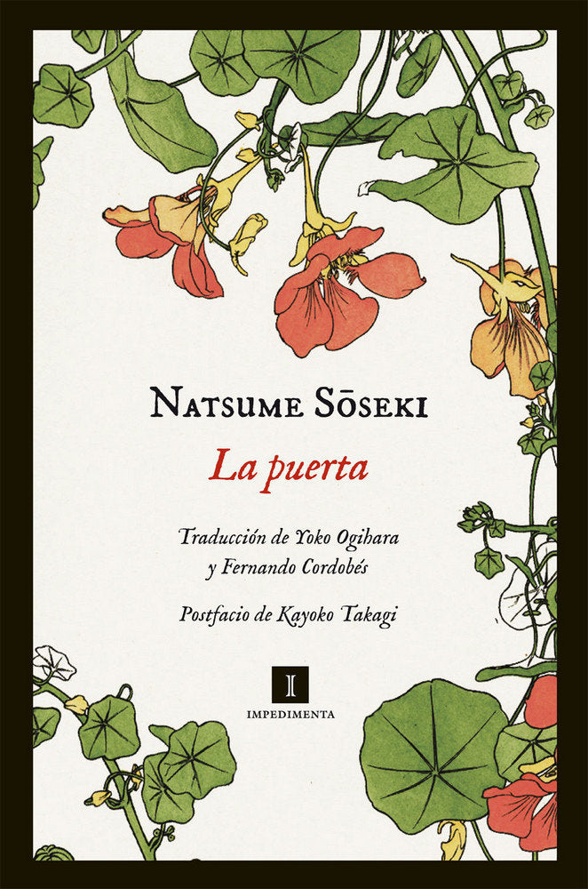 La puerta, de Soseki, Natsume | portada del libro