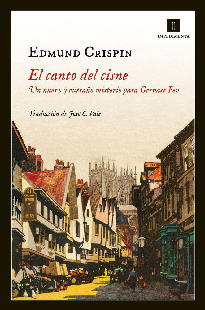 El canto del cisne, de Crispin, Edmund | portada del libro