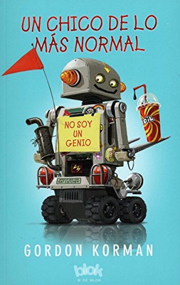 Un chico de lo más normal, de Korman | portada del libro