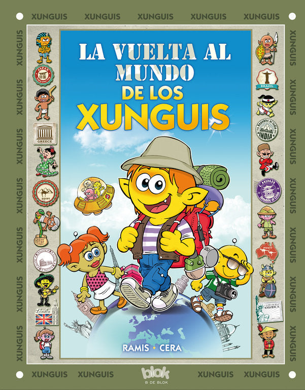 La vuelta al mundo de los Xunguis (Colección Los Xunguis), de Cera | portada del libro