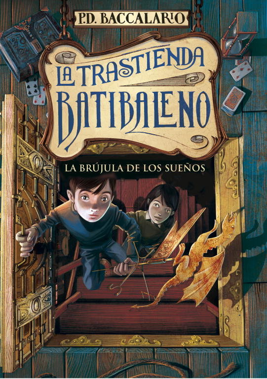 La brújula de los sueños (La trastienda Batibaleno 2), de Baccalario | portada del libro