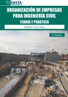 Organización de empresas para ingeniería civil, de Truyols Mateu, Sebastián | portada del libro
