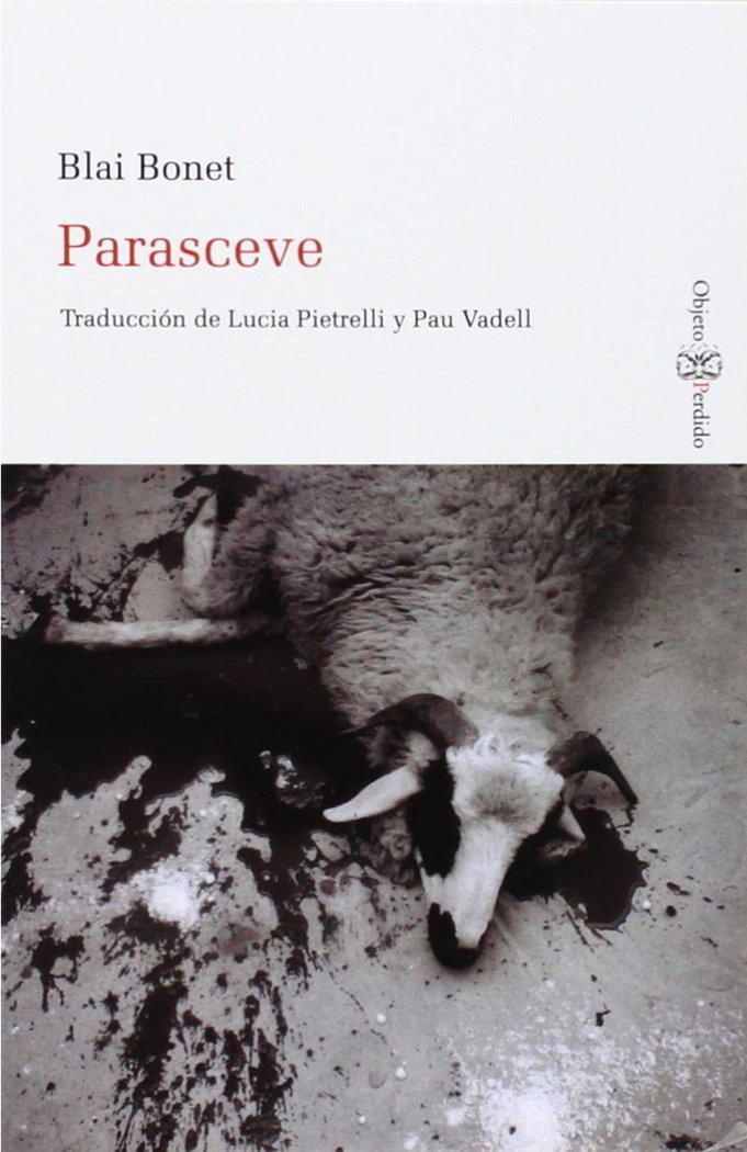 Parasceve, de Bonet | portada del libro