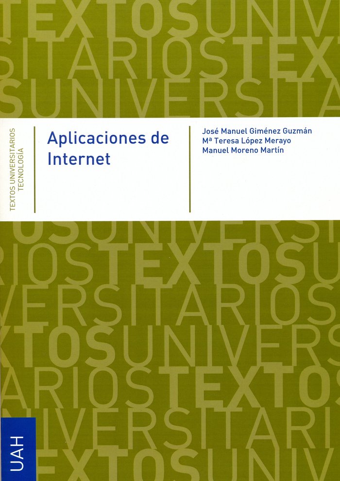 Aplicaciones de internet, de Giménez Guzmán, José Manuel | portada del libro