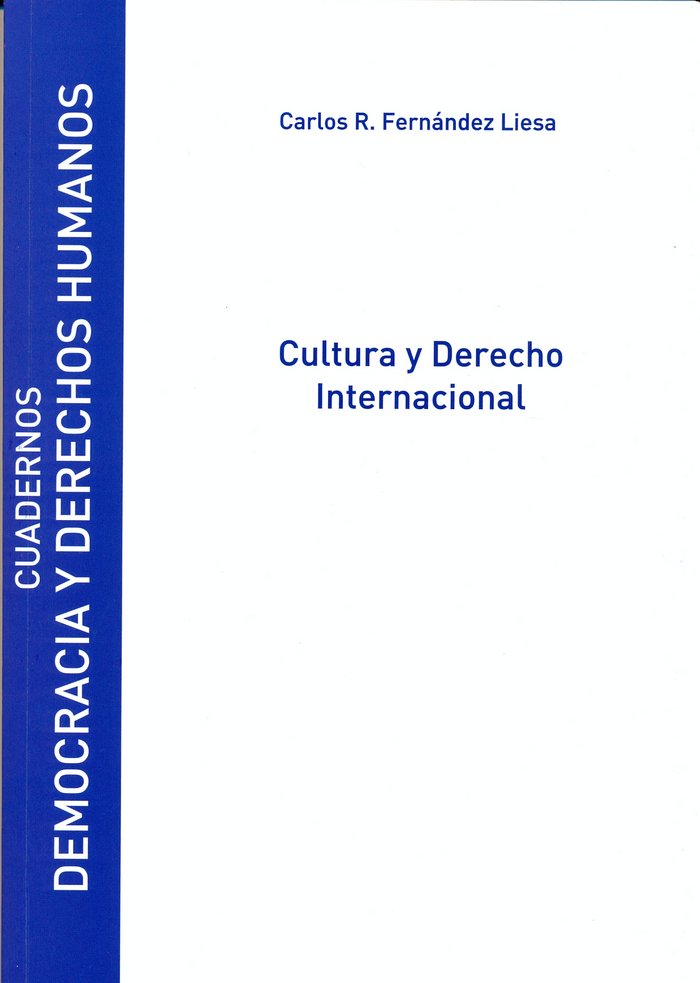 Cultura y Derecho Internacional, de Fernández Liesa | portada del libro