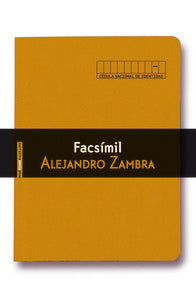 Facsímil, de Zambra, Alejandro | portada del libro