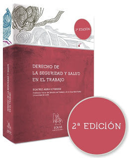 DERECHO DE LA SEGURIDAD Y SALUD EN EL TRABAJO, de AGRA VIFORCOS, BEATRIZ | portada del libro