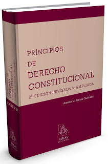 PRINCIPIOS DE DERECHO CONSTITUCIONAL, de GARCÍA CUADRADO | portada del libro