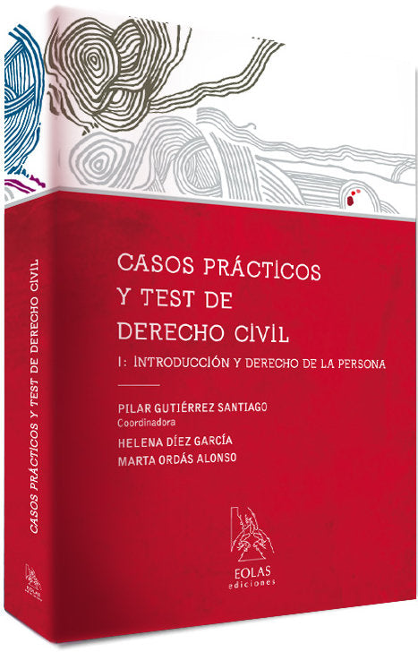 CASOS PRÁCTICOS Y TEST DE DERECHO CIVIL I, de GUTIÃ‰RREZ SANTIAGO, PILAR | portada del libro