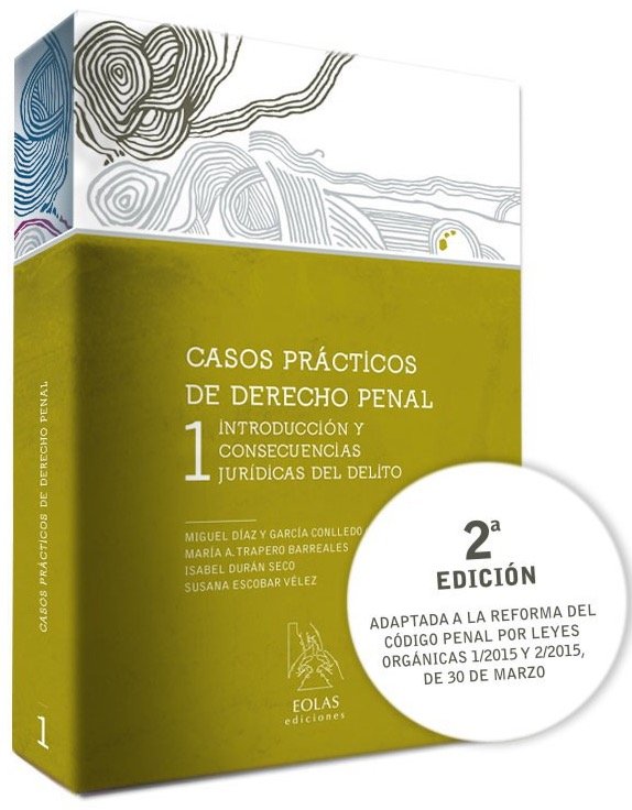 CASOS PRÁCTICOS DE DERECHO PENAL 1, de Varios autores | portada del libro