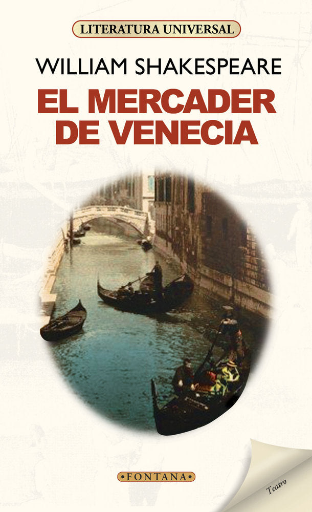 MERCADER DE VENECIA, EL, de Shakespeare, William | portada del libro