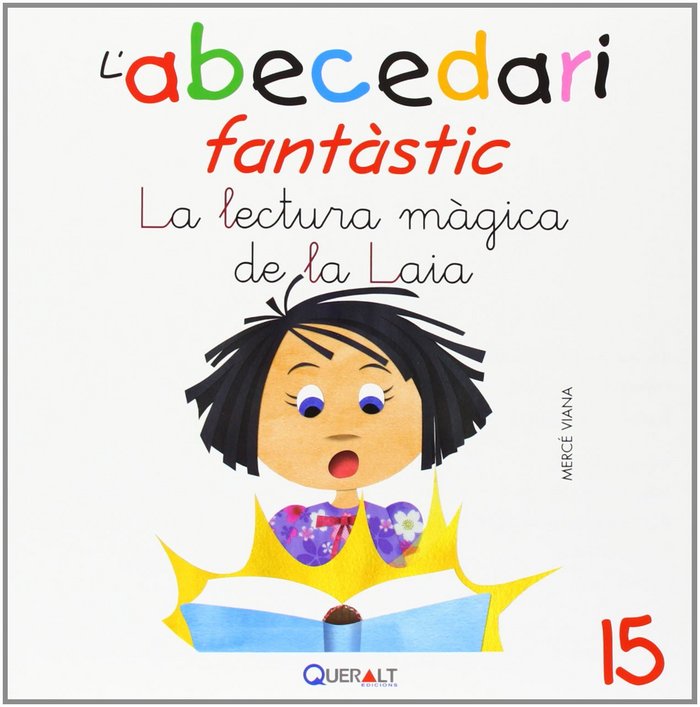 LA LECTURA MAGICA DE LAIA, de VIANA MARTINEZ | portada del libro