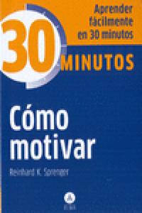 Cómo motivar, de SPRENGER | portada del libro