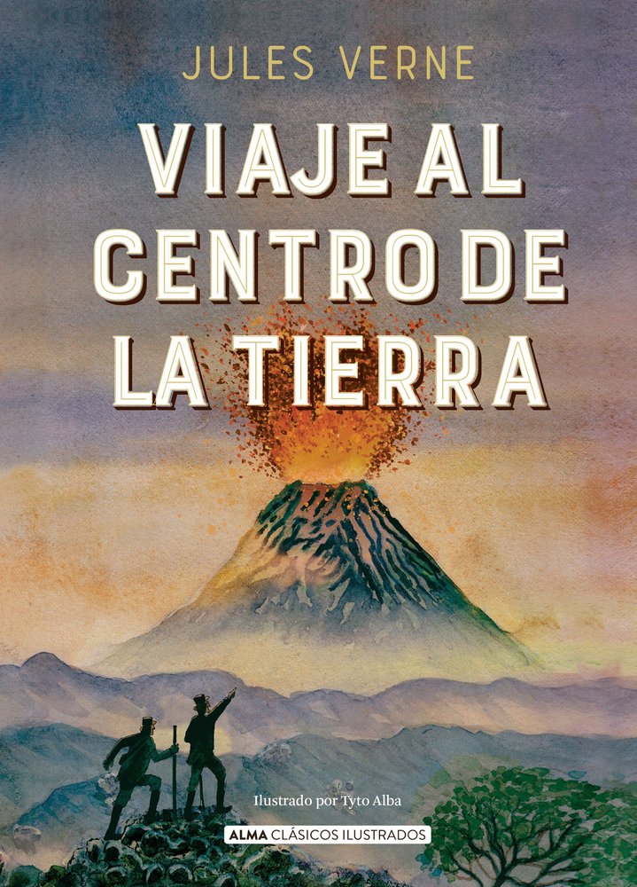 VIAJE AL CENTRO DE LA TIERRA, de VERNE, JULES | portada del libro