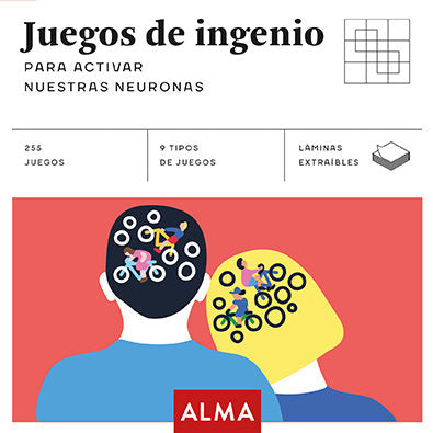 Juegos de ingenio para activar nuestras neuronas, de Anders Producciones | portada del libro