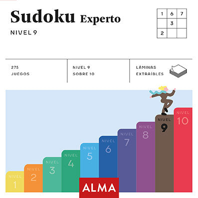 Sudoku Experto. Nivel 9, de Anders Producciones | portada del libro