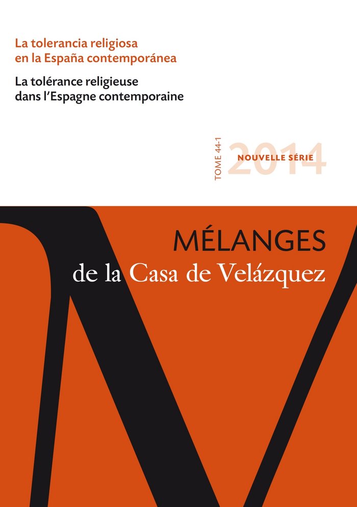 La tolerancia religiosa en la España contemporánea, de Varios autores | portada del libro