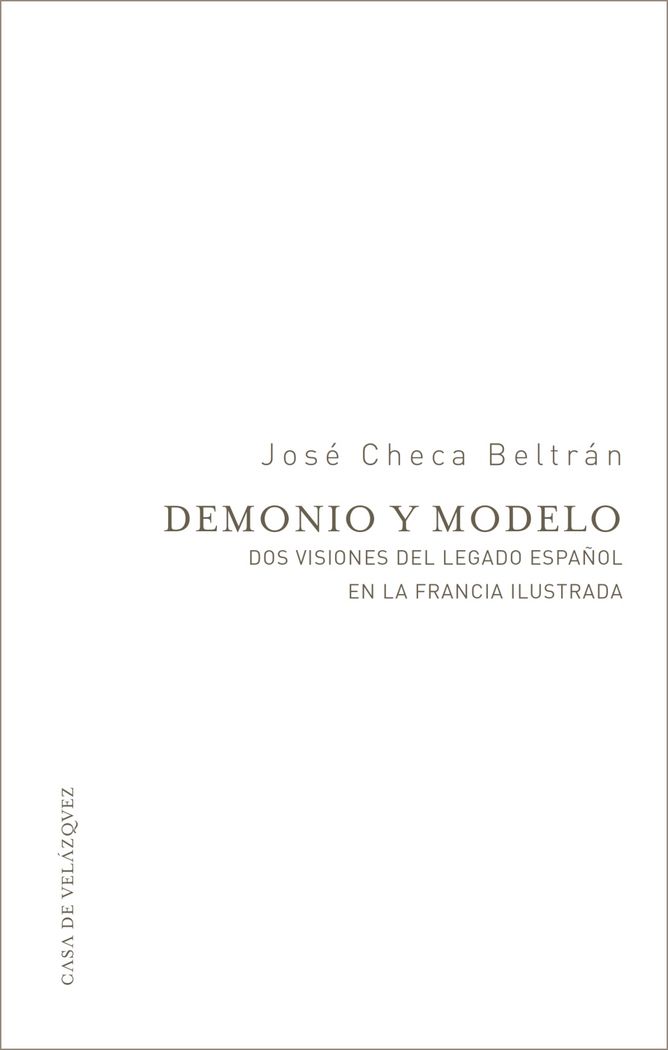 Demonio y modelo, de Checa Beltrán, José | portada del libro
