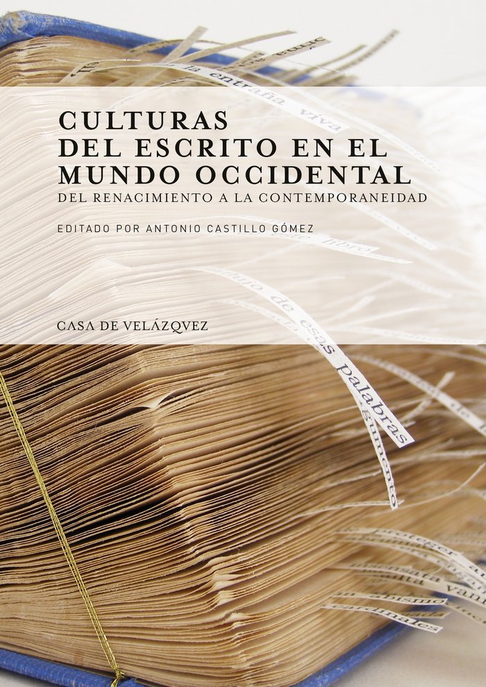 Culturas del escrito en el mundo occidental, de Varios autores | portada del libro