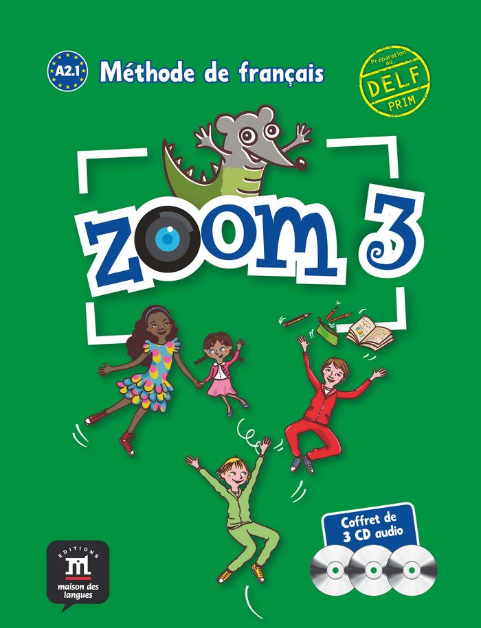 Zoom 3. Pack de 3 CD audio, de Equipo Editorial | portada del libro